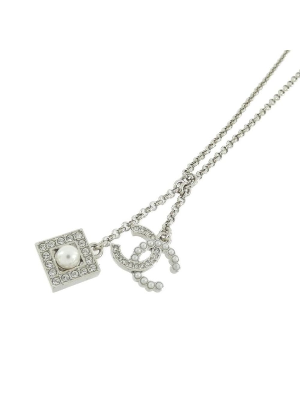 Chanel Necklace Silver